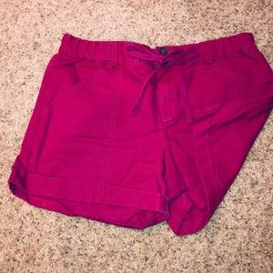 Pink shorts